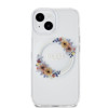 Imagen de FUNDA GUESS IPHONE 14 MAGSAFE FLOWER CLEAR 1669