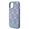 Imagen de FUNDA GUESS IPHONE 14 MAGSAFE CUBE BLUE 6148