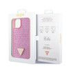 Imagen de FUNDA GUESS IPHONE 15 RHINESTONE PINK 1108