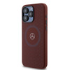Imagen de MERCEDES BENZ iPhone 15 Pro Max SILICONE MAGSAFE WITH MINI STAR PATTERN RED 7830