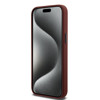 Imagen de MERCEDES BENZ iPhone 15 Pro Max SILICONE MAGSAFE WITH MINI STAR PATTERN RED 7830