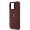 Imagen de MERCEDES BENZ iPhone 15 Pro Max SILICONE MAGSAFE WITH MINI STAR PATTERN RED 7830