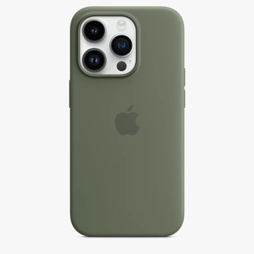Imagen de Silicona MagSafe iPhone 14 PRO Olive