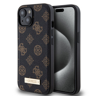Imagen de GUESS IPHONE 15 MAGSAFE LOGO BLACK GOLD 6112