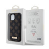 Imagen de FUNDA GUESS IPHONE 15 MAGSAFE LOGO BLACK GOLD 6112