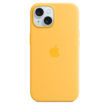 Imagen de Silicona Magsafe iPhone 15 PRO Sunshine