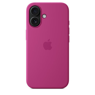Imagen de Silicona MagSafe iPhone 16 Fuchsia