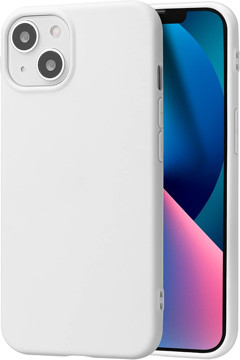 Imagen de Protector Iphone 14 simil original blanco