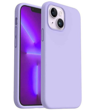 Imagen de Protector iPhone 14 Simil Original Purple