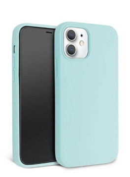 Imagen de PROTECTOR IPHONE 12 SIMIL ORIGINAL TURQUESA