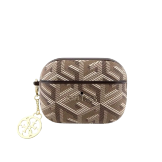 Imagen de GUESS AIRPODS PRO CASE LOGO CUBE BROWN 1162