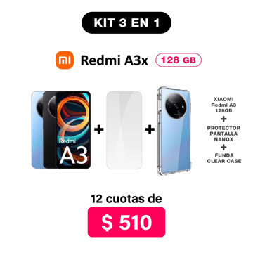 Imagen de Promo Pack Xiaomi Redmi A3 de 128GB + Accesorios