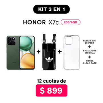 Imagen de Promo Pack Honor X7c de 256/8GB + Accesorios