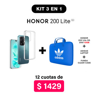 Imagen de Promo Pack Honor 200 Lite 5G de 256/12GB + Accesorios