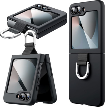 Imagen de PROTECTOR SAMSUNG Z FLIP 6 FLIPRING BLACK
