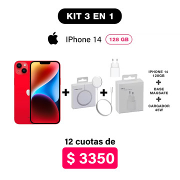 Imagen de Promo Pack IPhone 14 de 128GB + Accesorios