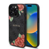 Imagen de FUNDA GUESS IPHONE 15 PRO MAX MAGSAFE FLOWER BLACK 0086