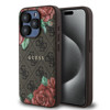 Imagen de FUNDA GUESS IPHONE 15 PRO MAX MAGSAFE FLOWER BROWN 0239