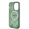 Imagen de FUNDA GUESS IPHONE 15 PRO MAX MAGSAFE GREEN GOLD 6882
