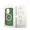 Imagen de FUNDA GUESS IPHONE 15 PRO MAX MAGSAFE GREEN GOLD 6882