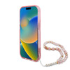 Imagen de FUNDA GUESS IPHONE 15 PRO MAX MAGSAFE CORREA STRAP PINK 8845