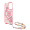 Imagen de FUNDA GUESS IPHONE 15 PRO MAX MAGSAFE CORREA STRAP PINK 8845