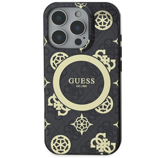 Imagen de FUNDA GUESS IPHONE 15 PRO MAX MAGSAFE BLACK GOLD 9897