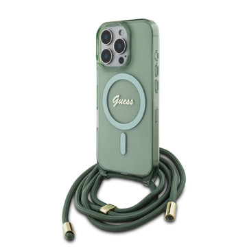 Imagen de FUNDA GUESS IPHONE 16 PRO MAX MAGSAFE GREEN 4434
