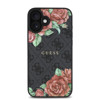 Imagen de FUNDA GUESS IPHONE 16 MAGSAFE FLOWER BLACK 0093