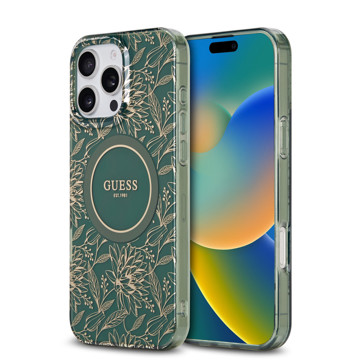 Imagen de GUESS IPHONE 16 PRO MAX MAGSAFE GREEN 1754