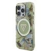 Imagen de GUESS IPHONE 16 PRO MAX MAGSAFE FLOWER GREEN 0696