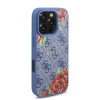Imagen de FUNDA GUESS IPHONE 16 PRO MAX MAGSAFE FLOWER BLUE 0420