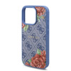 Imagen de FUNDA GUESS IPHONE 16 PRO MAX MAGSAFE FLOWER BLUE 0420