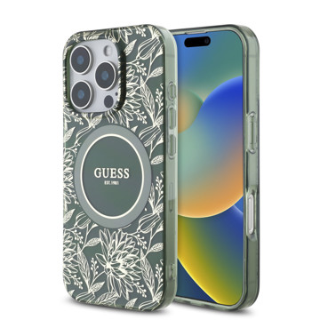 Imagen de GUESS IPHONE 16 PRO MAGSAFE GREEN 1747