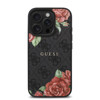 Imagen de FUNDA GUESS IPHONE 16 PRO MAGSAFE  FLOWER BLACK 0116