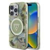 Imagen de GUESS IPHONE 16 PRO MAGSAFE FLOWER GREEN 0689
