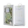 Imagen de GUESS IPHONE 16 PRO MAGSAFE FLOWER GREEN 0689