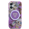 Imagen de FUNDA GUESS IPHONE 16 MAGSAFE FLOWER PURPLE 0962