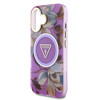 Imagen de FUNDA GUESS IPHONE 16 MAGSAFE FLOWER PURPLE 0962
