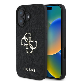 Imagen de FUNDA GUESS IPHONE 16 BIG LOGO BLACK 4527