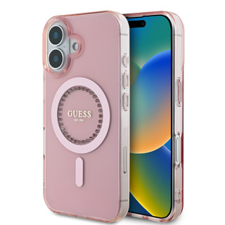 Imagen de GUESS IPHONE 16 MAGSAFE RHINESTONE PINK 6052