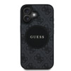 Imagen de FUNDA GUESS IPHONE 16 MAGSAFE PATCH BLACK 6323