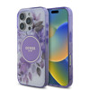 Imagen de FUNDA GUESS IPHONE 16 PRO MAGSAFE FLOWER PURPLE 8629
