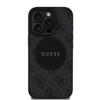 Imagen de FUNDA GUESS IPHONE 16 PRO MAX  MAGSAFE PATCH BLACK 6354