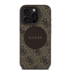 Imagen de FUNDA GUESS IPHONE 16 PRO MAX  MAGSAFE PATCH BROWN 6507