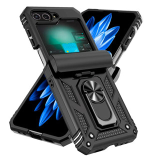 Imagen de PROTECTOR SAMSUNG Z FLIP 7 CAMRING BLACK