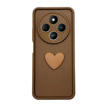 Imagen de PROTECTOR XIAOMI REDMI 14C POP CORAZON BROWN