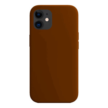 Imagen de PROTECTOR IPHONE 12 SIMIL OR. MARRON