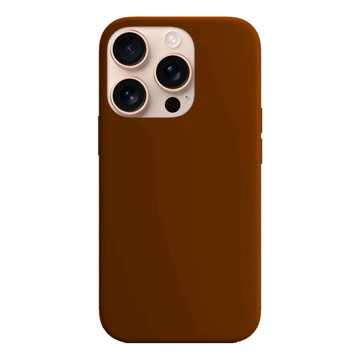 Imagen de PROTECTOR IPHONE 16 PRO SIMIL ORIGINAL MARRON