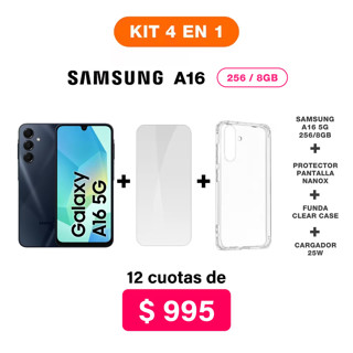 Imagen de Promo Pack Samsung A16 5G de 256/8GB + Accesorios